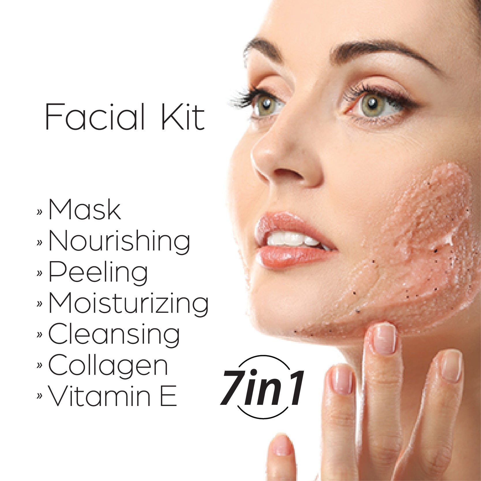 Kit Gommage Visage 7 en 1