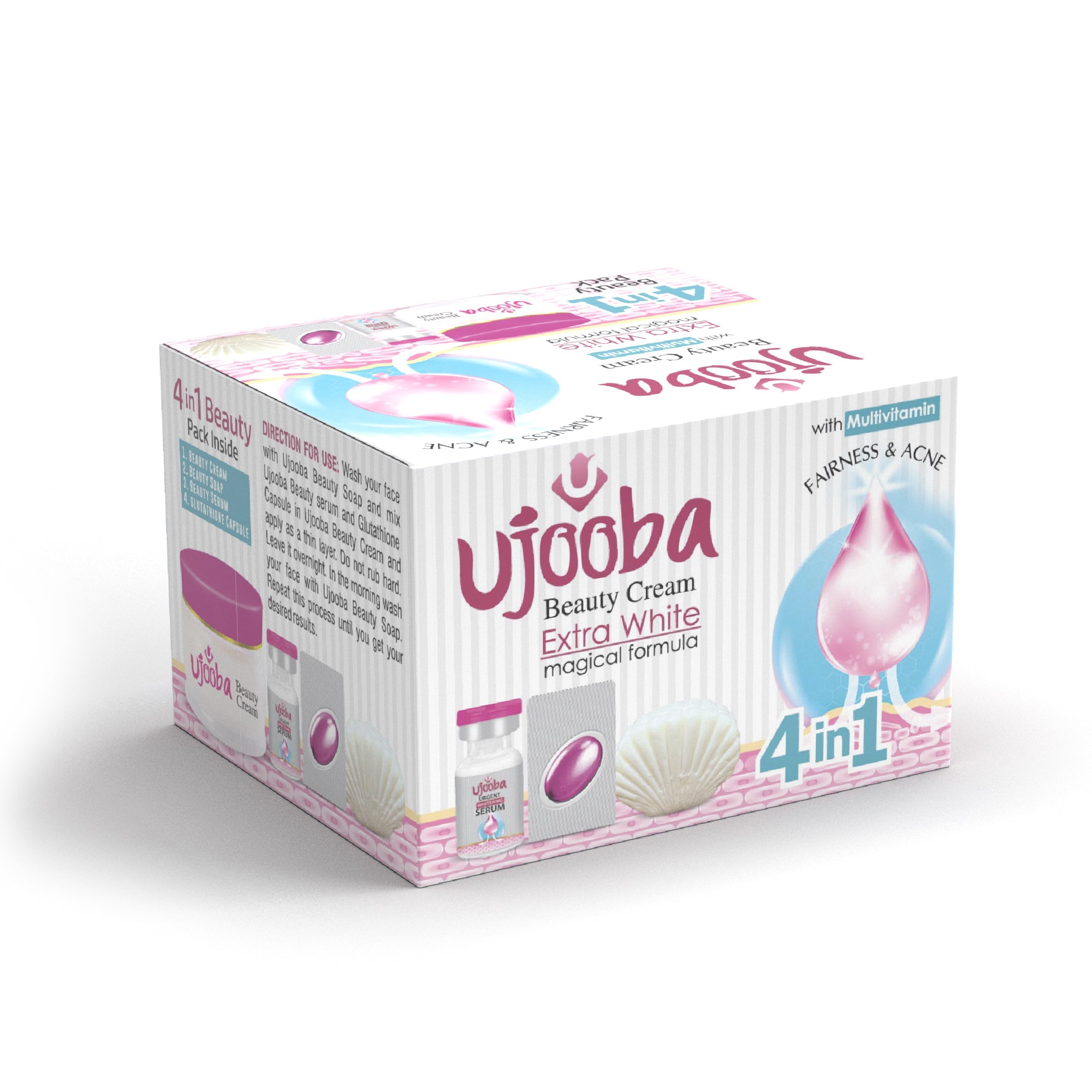 UJOOBA - COMBO BLANCHISSANT 4 EN 1