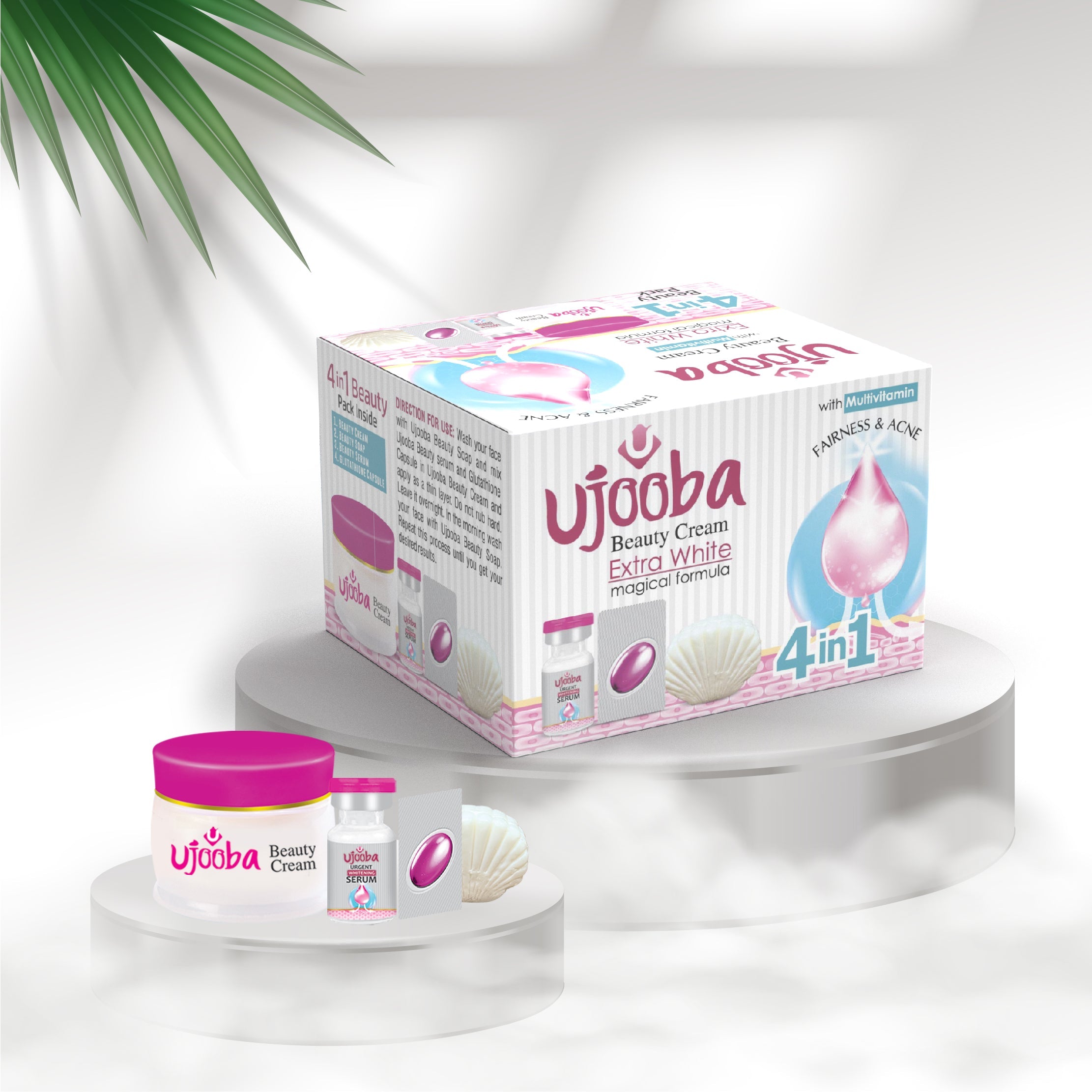 UJOOBA - COMBO BLANCHISSANT 4 EN 1
