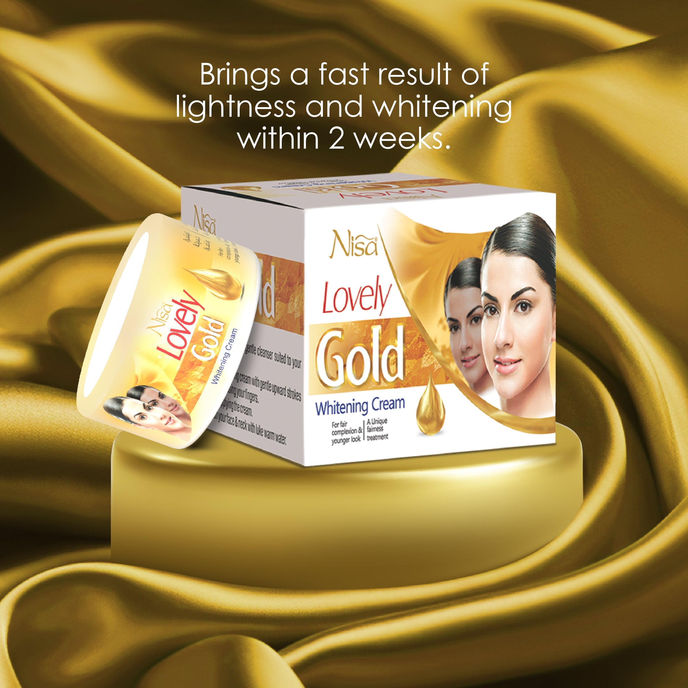 NISA - CRÈME ÉCLAIRCISSANTE LOVELY GOLD