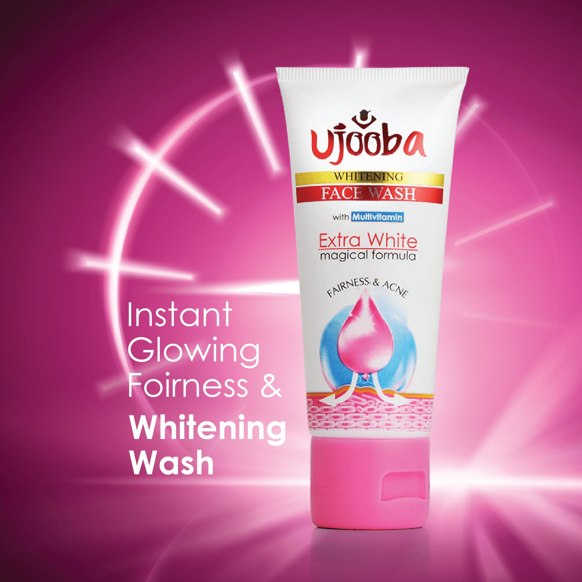 UJOOBA - NETTOYANT VISAGE ÉCLAIRCISSANT