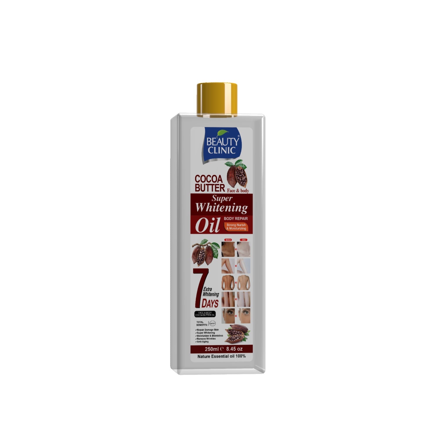 CLINIQUE BEAUTÉ - HUILE SUPER BLANCHISSANTE - BEURRE DE CACAO